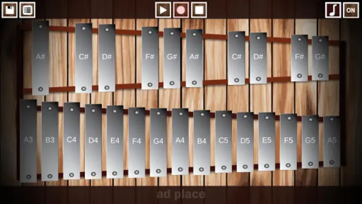 Professional Glockenspiel android App screenshot 2